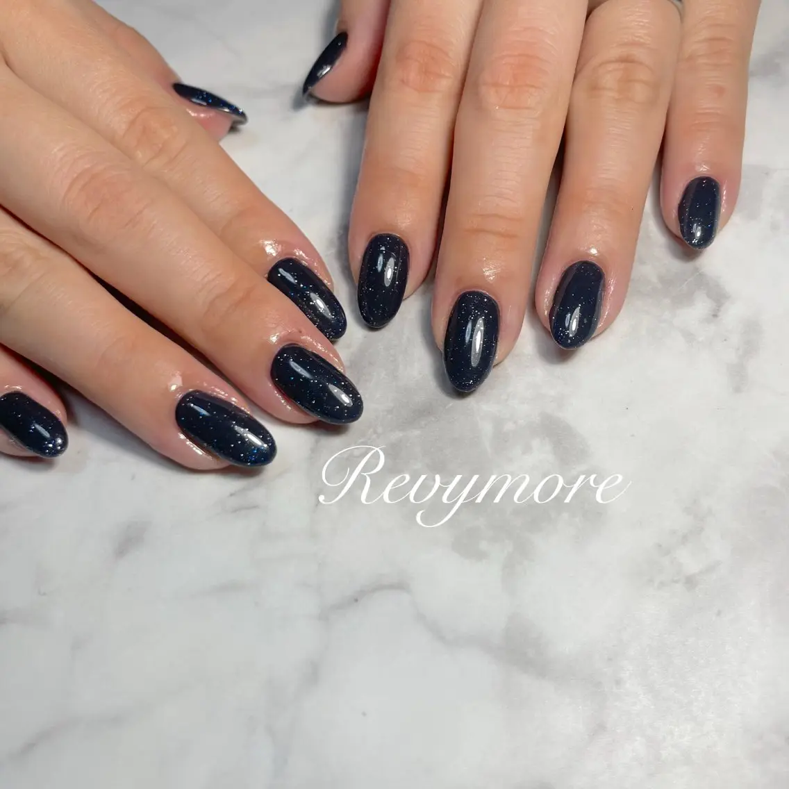 ネイル フラッシュネイル ジェルネイル 韓国ネイル ラメ(グリッター) ニュアンスネイル nail salon Revymoreのネイルデザイン