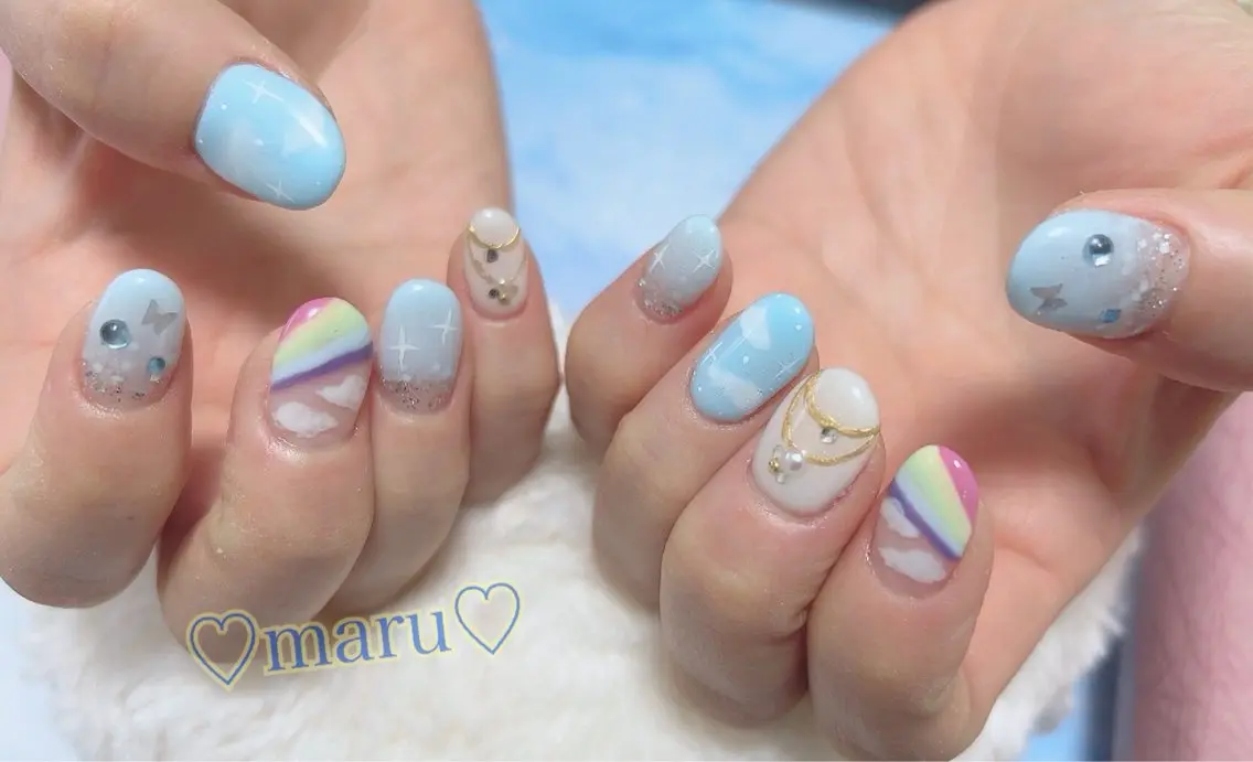 ネイル ハンドネイル フットネイル まるみ♡7/1〜値上 げ致します(>_<)のその他イメージ