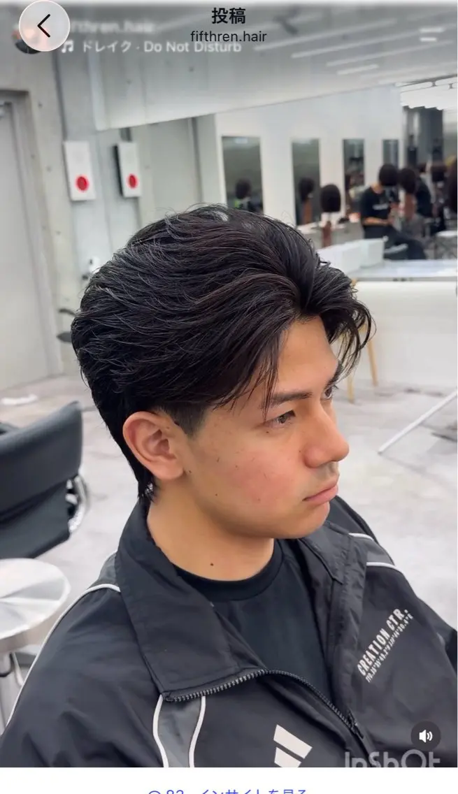 パーマ メンズ カット パーマ [fifth］小川 廉太朗のヘアスタイル