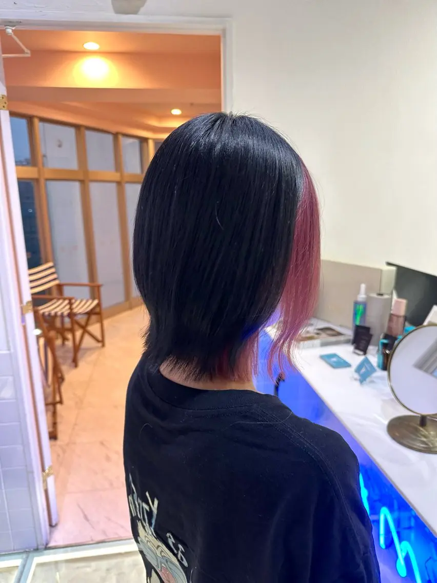 ショート カラー ヘアカラー トリートメント モテ艶🪄ベージュ カラー🧸RUKAのヘアスタイル