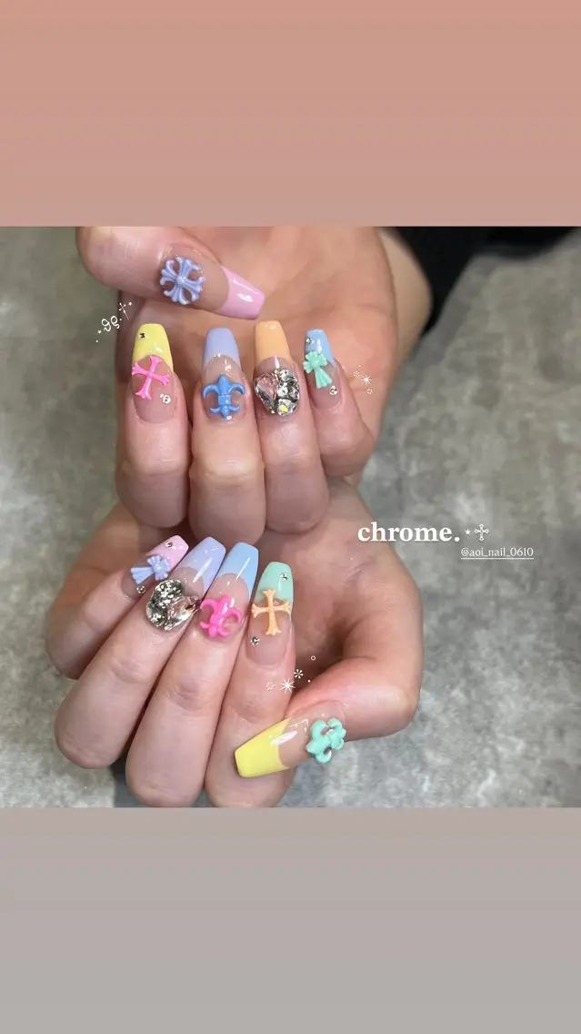 ネイル ハンドネイル Nailist Aoiのネイルデザイン