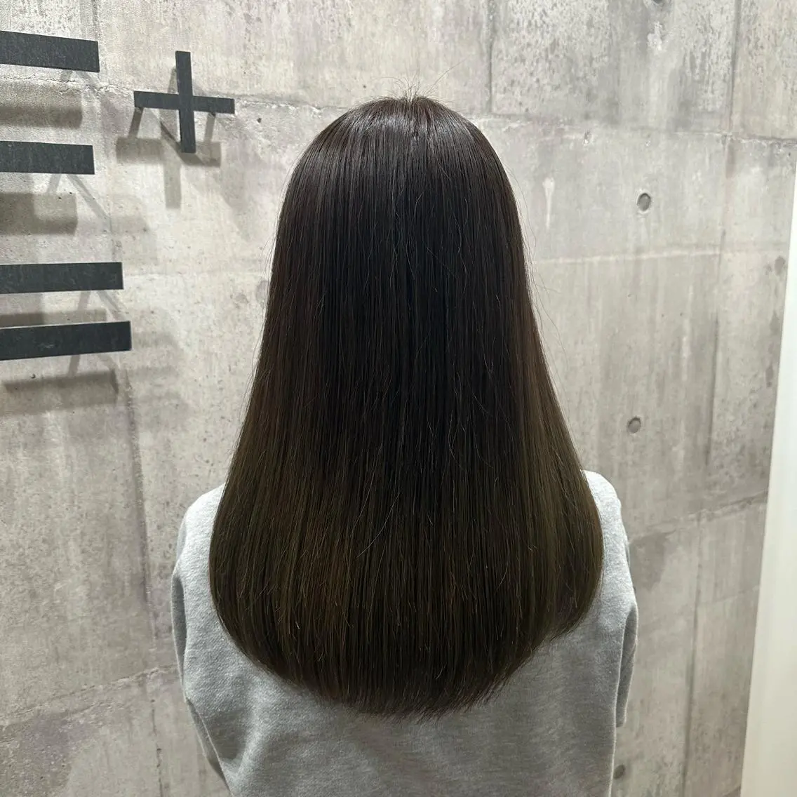 カット+縮毛矯正の写真