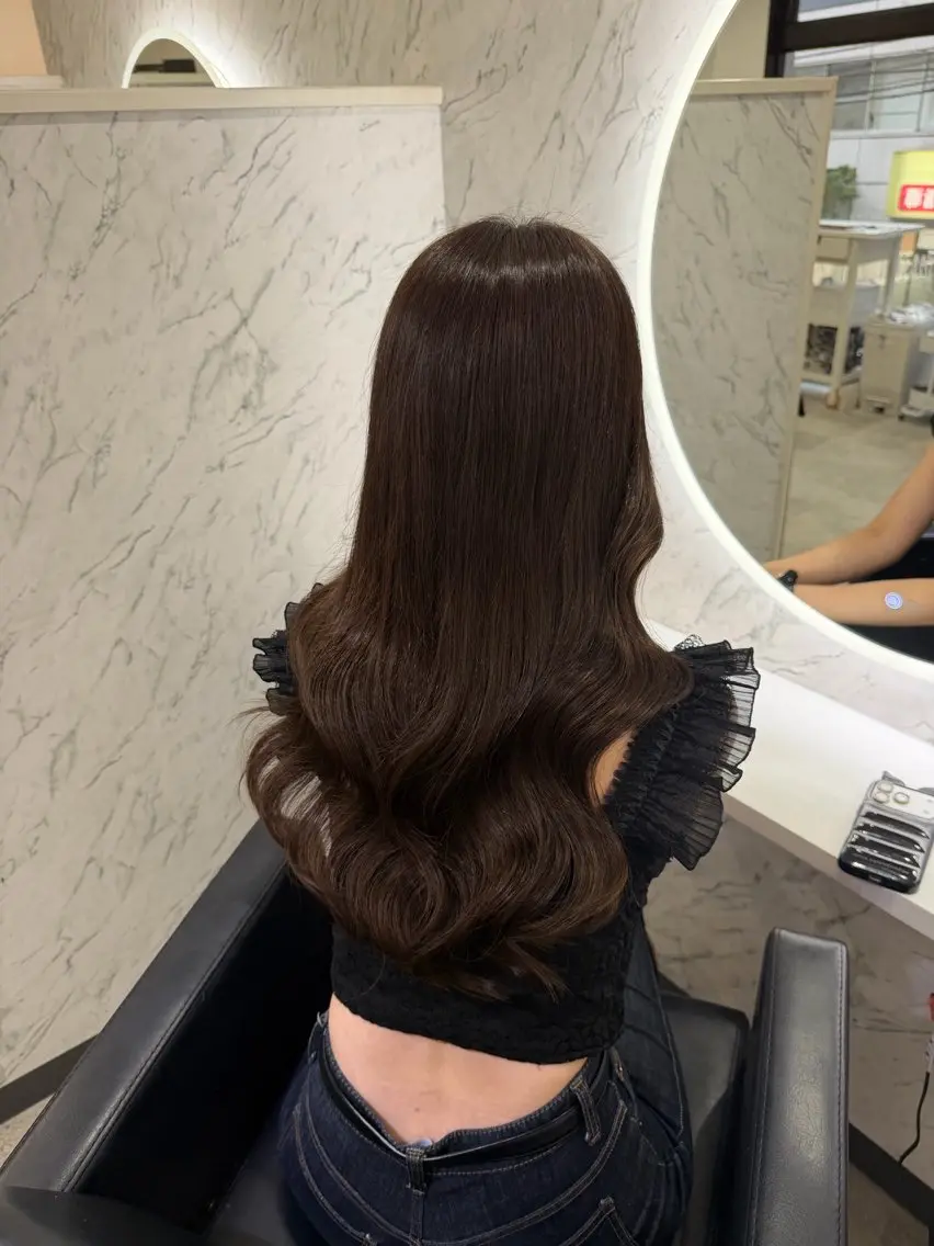 ロング エクステ 🐈‍⬛ララモアナ yuri🐈‍⬛のヘアスタイル