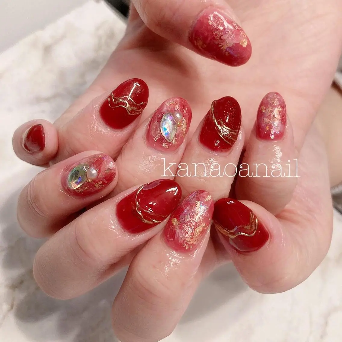 ネイル 地爪育成💅 kanaoanailのネイルデザイン