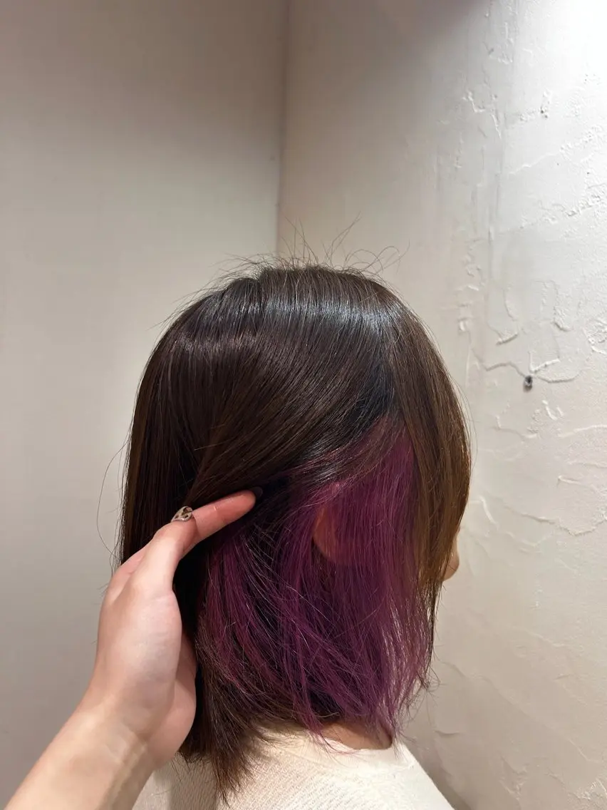 ショート ヘアカラー モデル募集🌷/ 艶カラー/大谷李緒奈のヘアスタイル