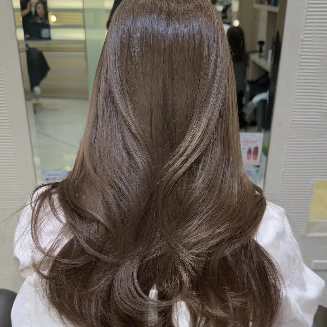 ロング カラー ヘアカラー 🏹透明感カラー🏹 /艶髪/コカナのヘアスタイル