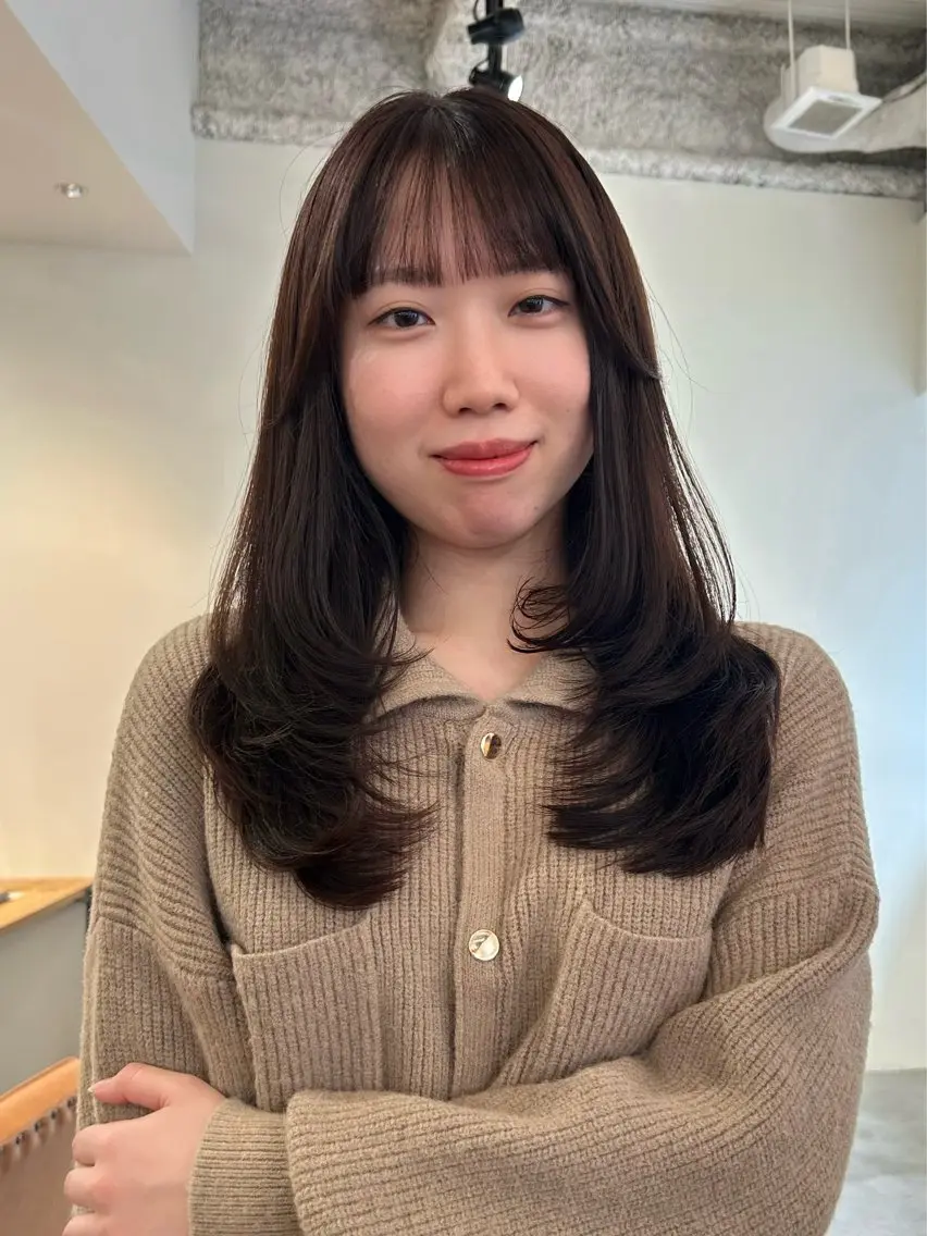 【初回限定】🌼似合わせレイヤーカット🌼 くびれレイヤー レイヤーボブ ミディアムレイヤーの写真