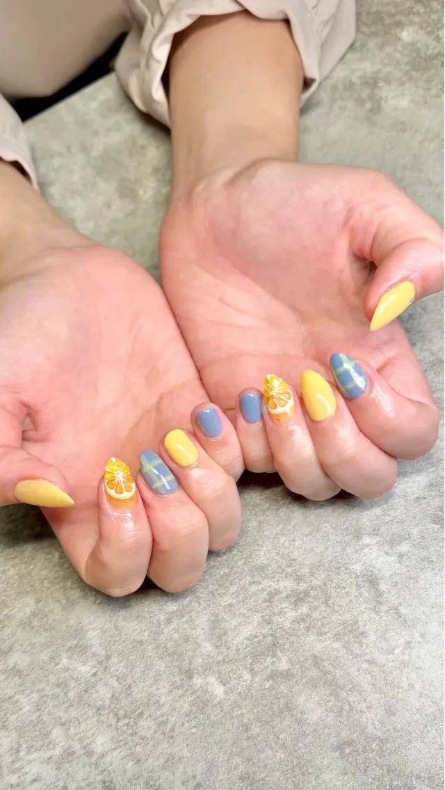 ネイル ハンドネイル ハンドケア shino🌟 痛ネイルのネイルデザイン