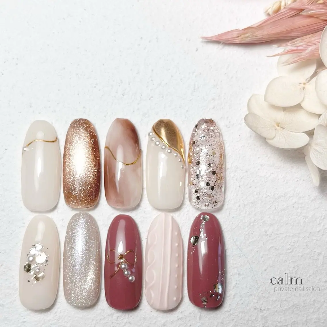 ネイル ハンドネイル calm 〔ｶｰﾑ〕のネイルデザイン