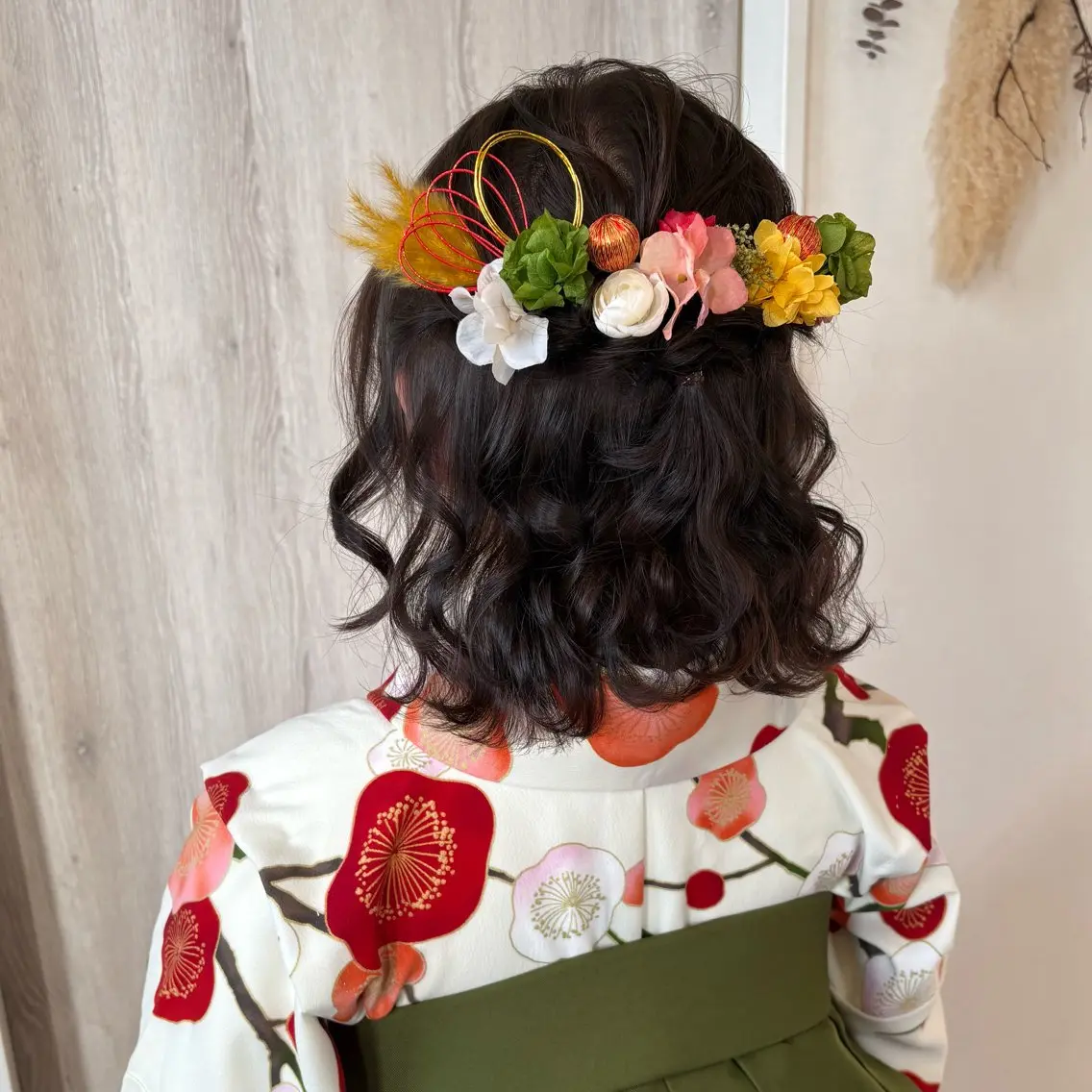 ミディアム ヘアセット 衛藤 澄玲のヘアスタイル