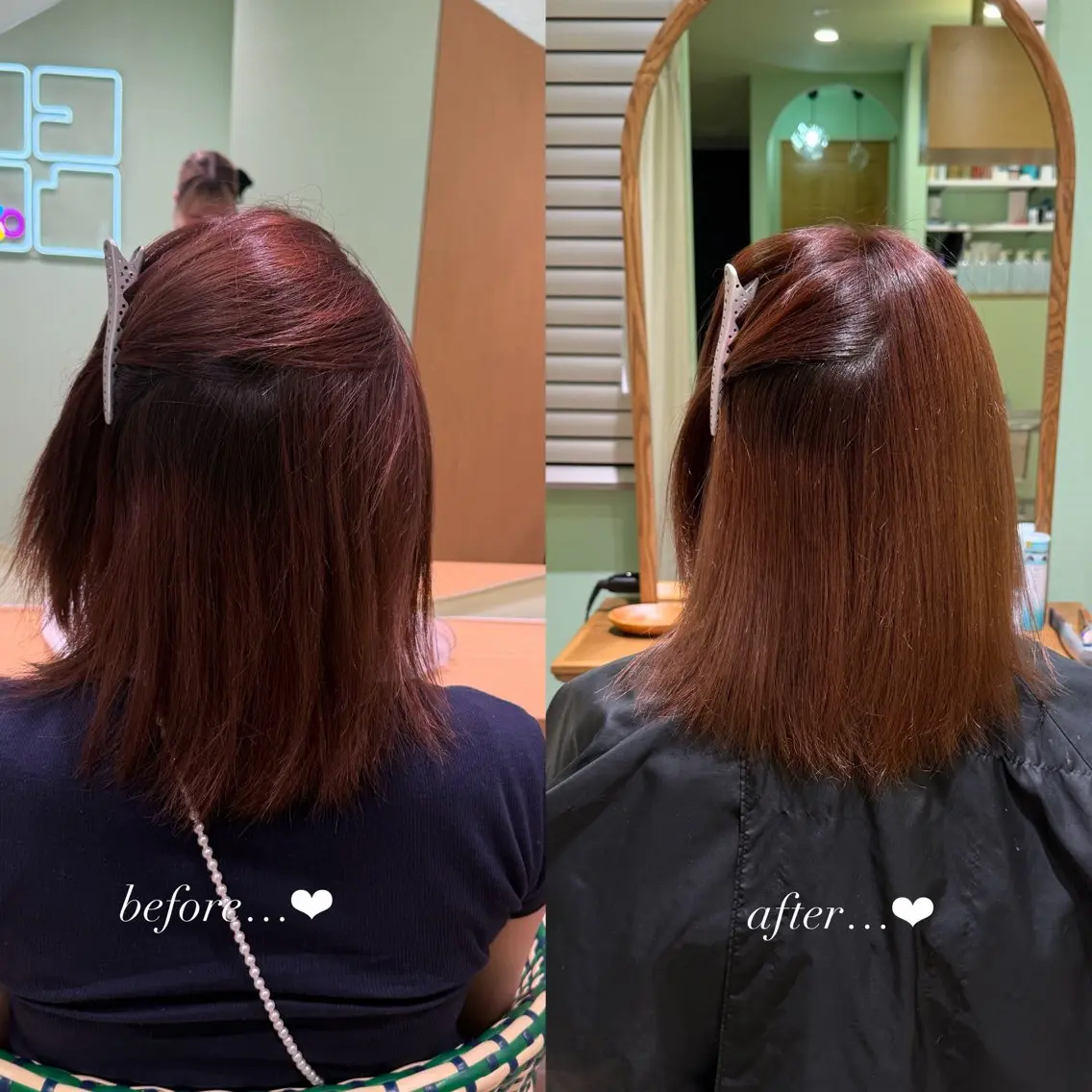 🌼髪質改善🌼sinsストレート【モニター価格でのご案内！】　調整カット込み🌼の写真