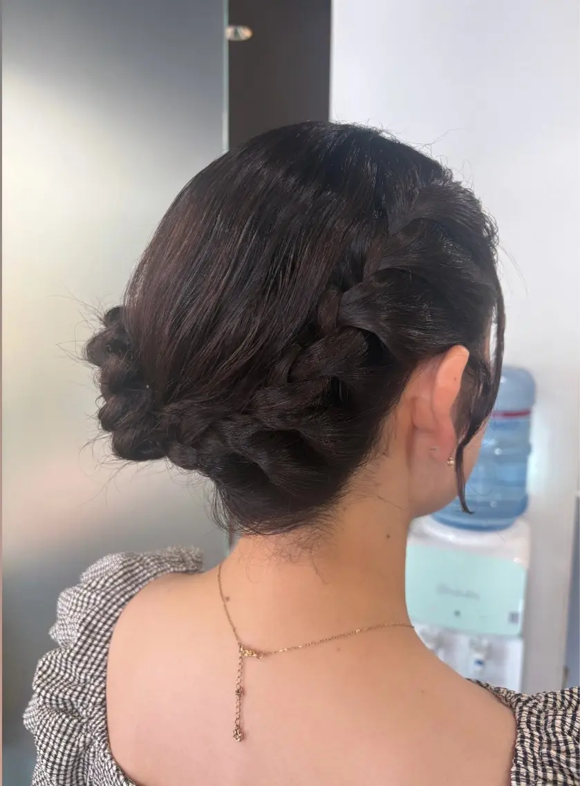ヘアアレンジ ツヤカラー/アレンジ /湘南/ハナメ‎🤍のヘアスタイル