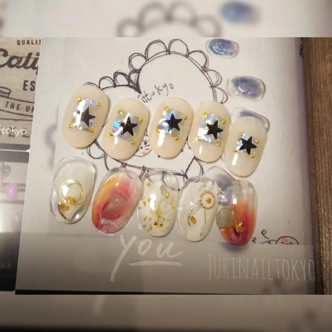 ネイル jurinail tokyoのネイルデザイン