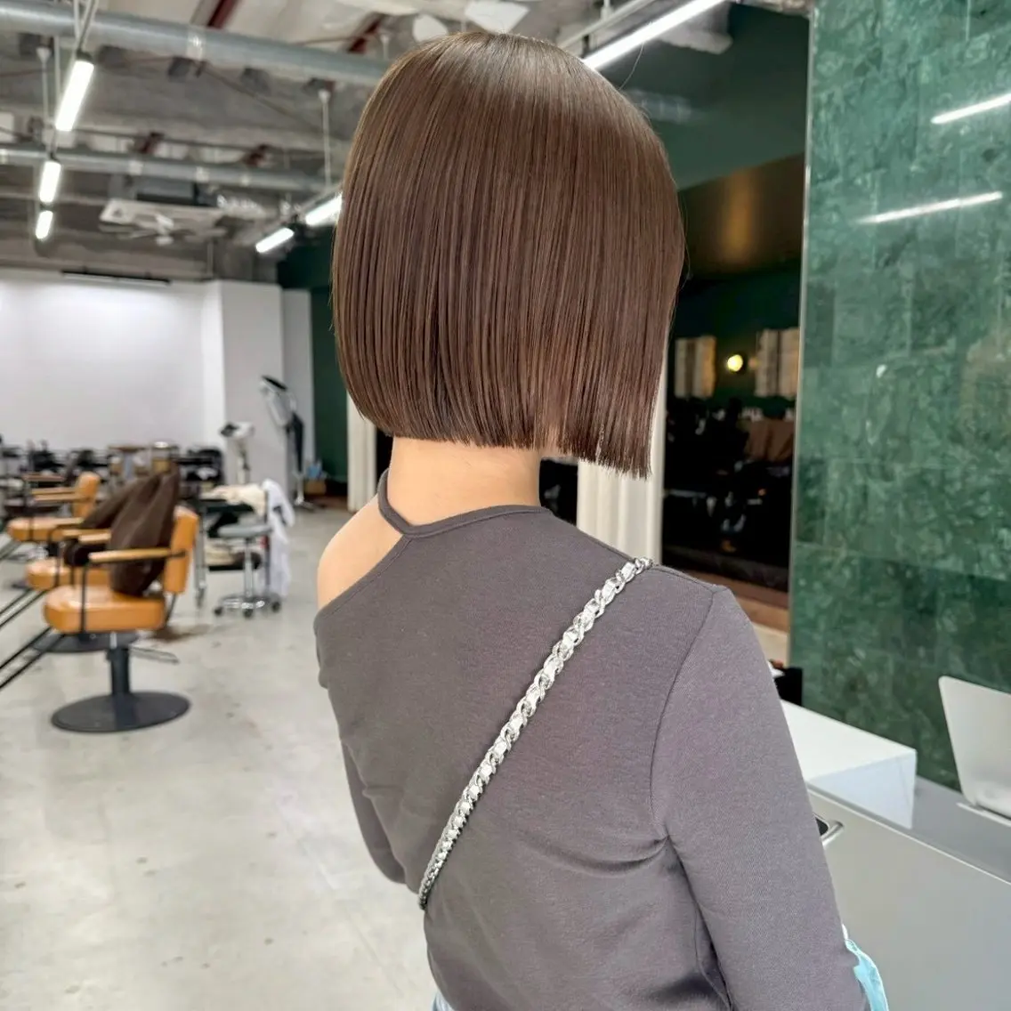 【❣️6月限定❣️人気No.2✨️】カット✂️+美髪縮毛矯正💎+高保湿トリートメント🪽の写真