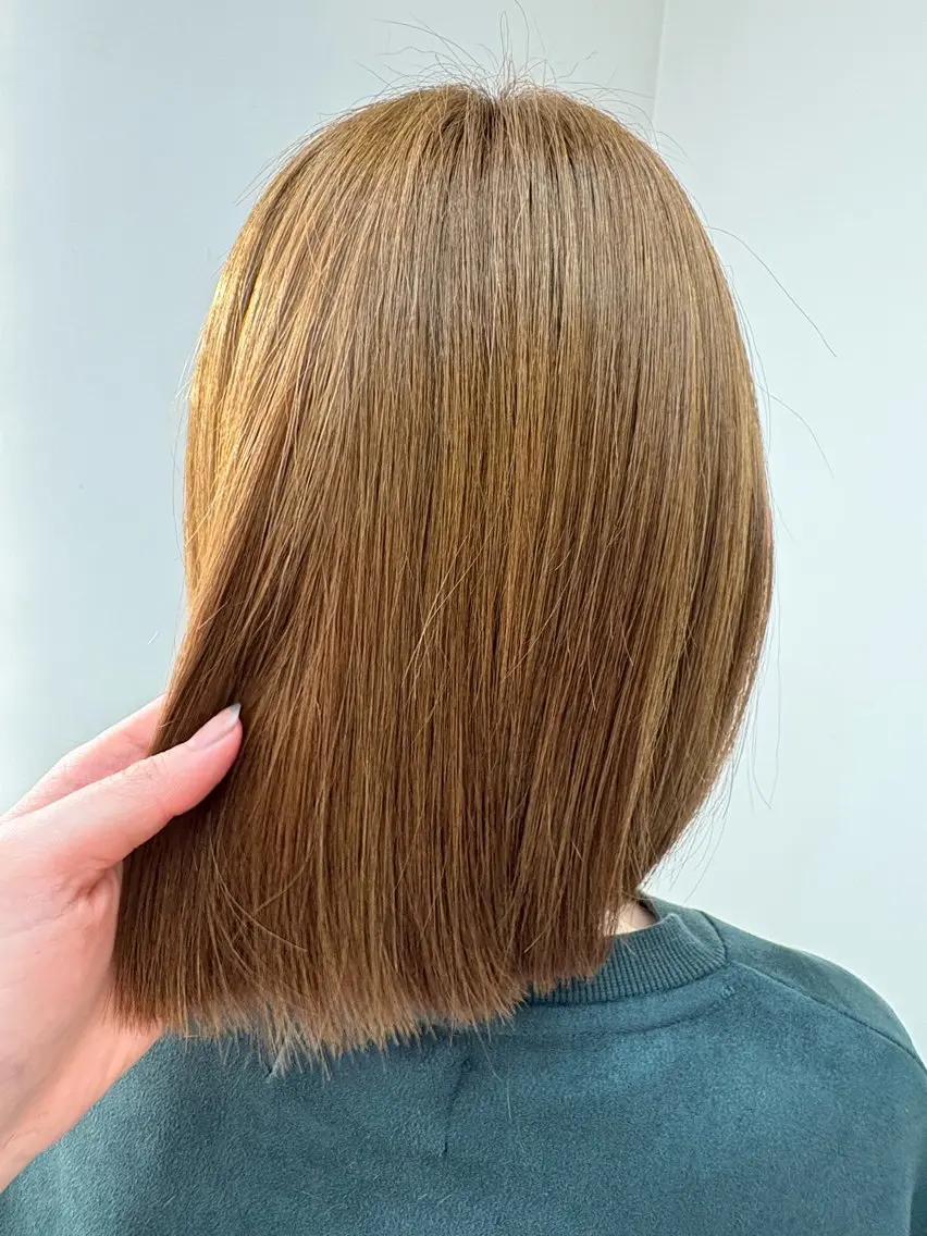 ショート カット ヘアカラー ブリーチカラー BALANCEゆなのヘアスタイル