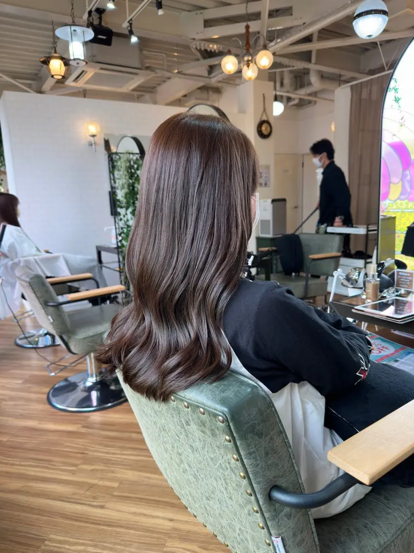 新規様限定❕ 透明感水素ケアカラー✨️の写真
