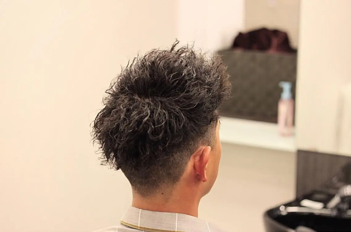 ショート パーマ ツイストパーマ パーマ 前田賢生 ご新規様はNGのヘアスタイル
