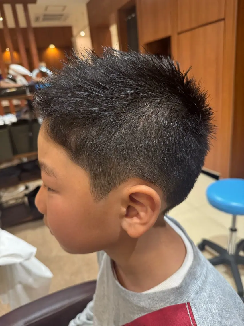 ショート メンズ キッズ レディースカットモ デル募集中KAITOのヘアスタイル