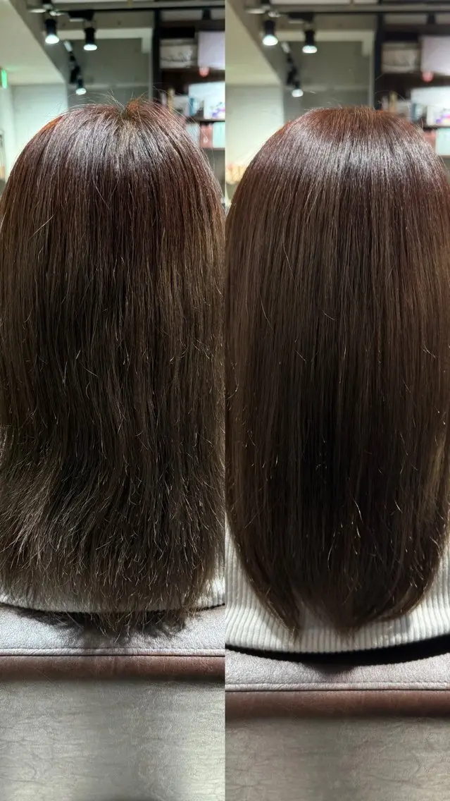 ミディアム 小泉 美咲のヘアスタイル