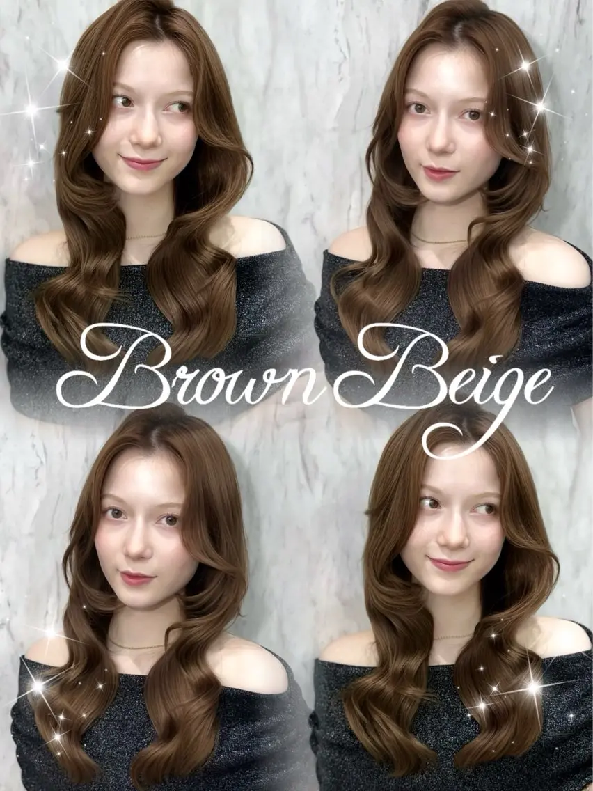 ロング ヘアカラー 韓国ヘア‎🪽 あんじぇ‎🤍池袋のヘアスタイル