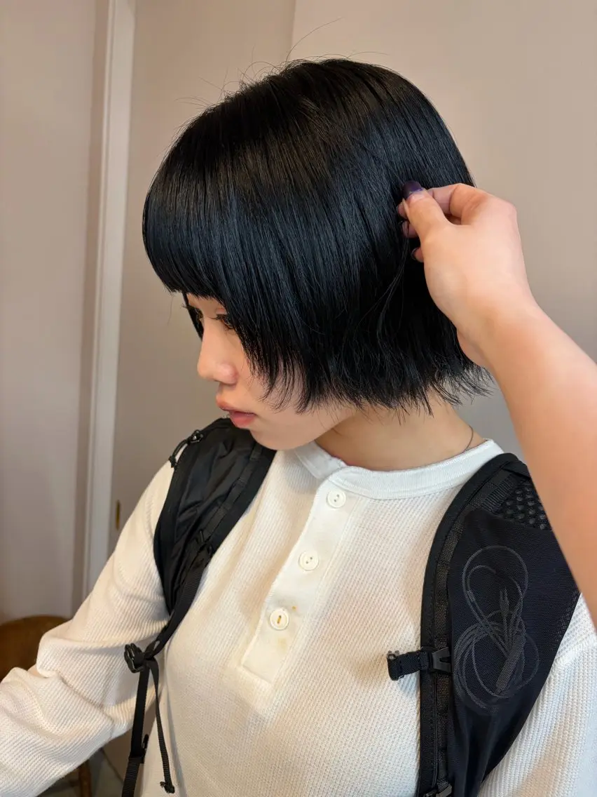 カラー ヘアカラー 長嶋 まりののヘアスタイル
