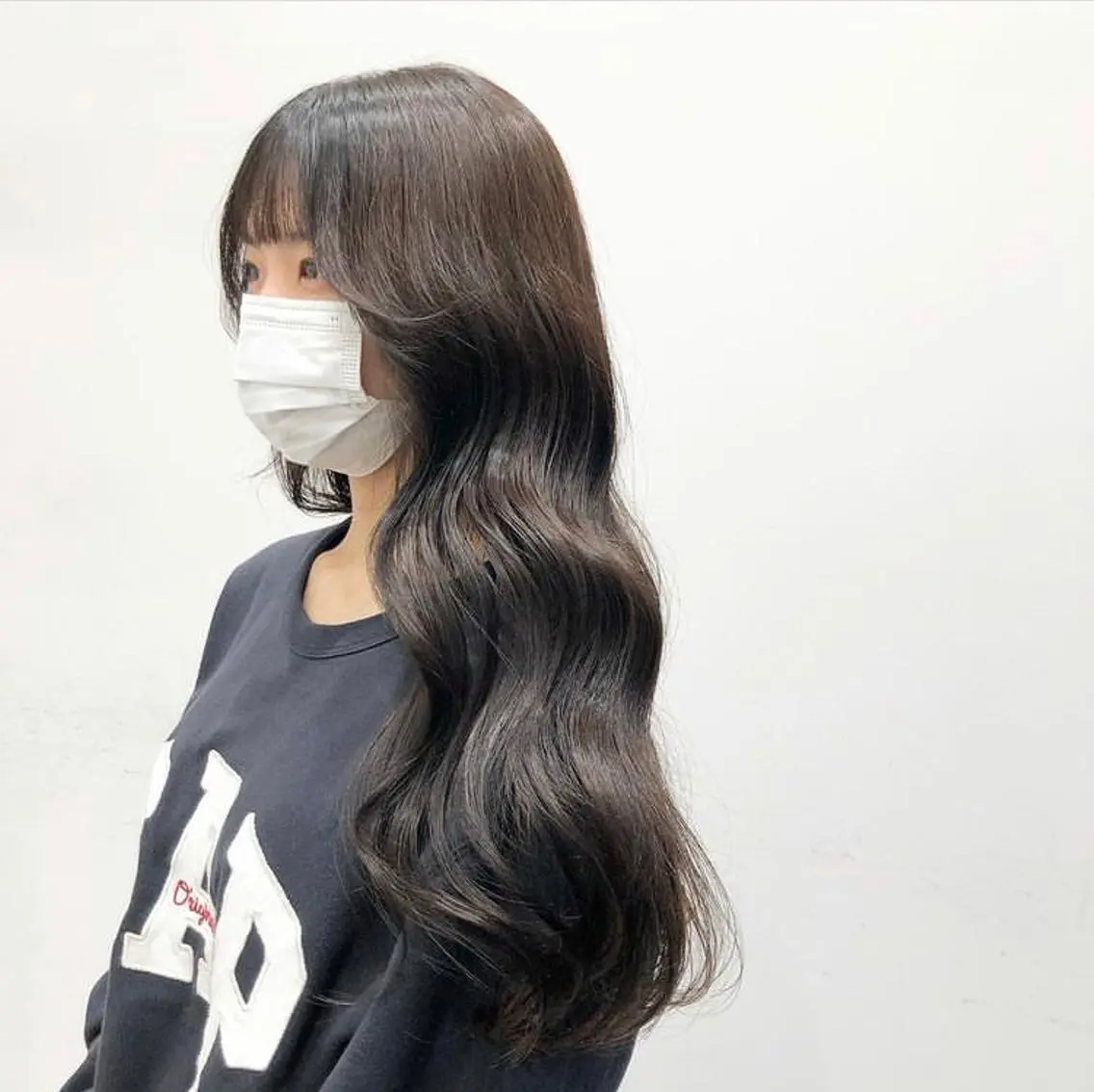 ロング カラー パーマ ヘアアレンジ メンズ キッズ アイブロウ stylist 🌸 kana.のヘアスタイル