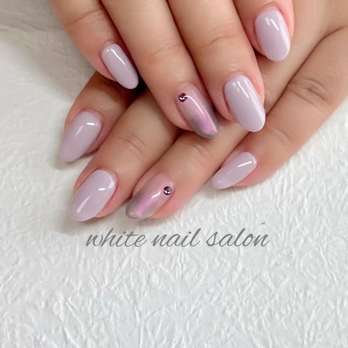 ネイル アートネイル フットネイル ジェルネイル ハードジェル ラメ(グリッター) white nail salonのネイルデザイン
