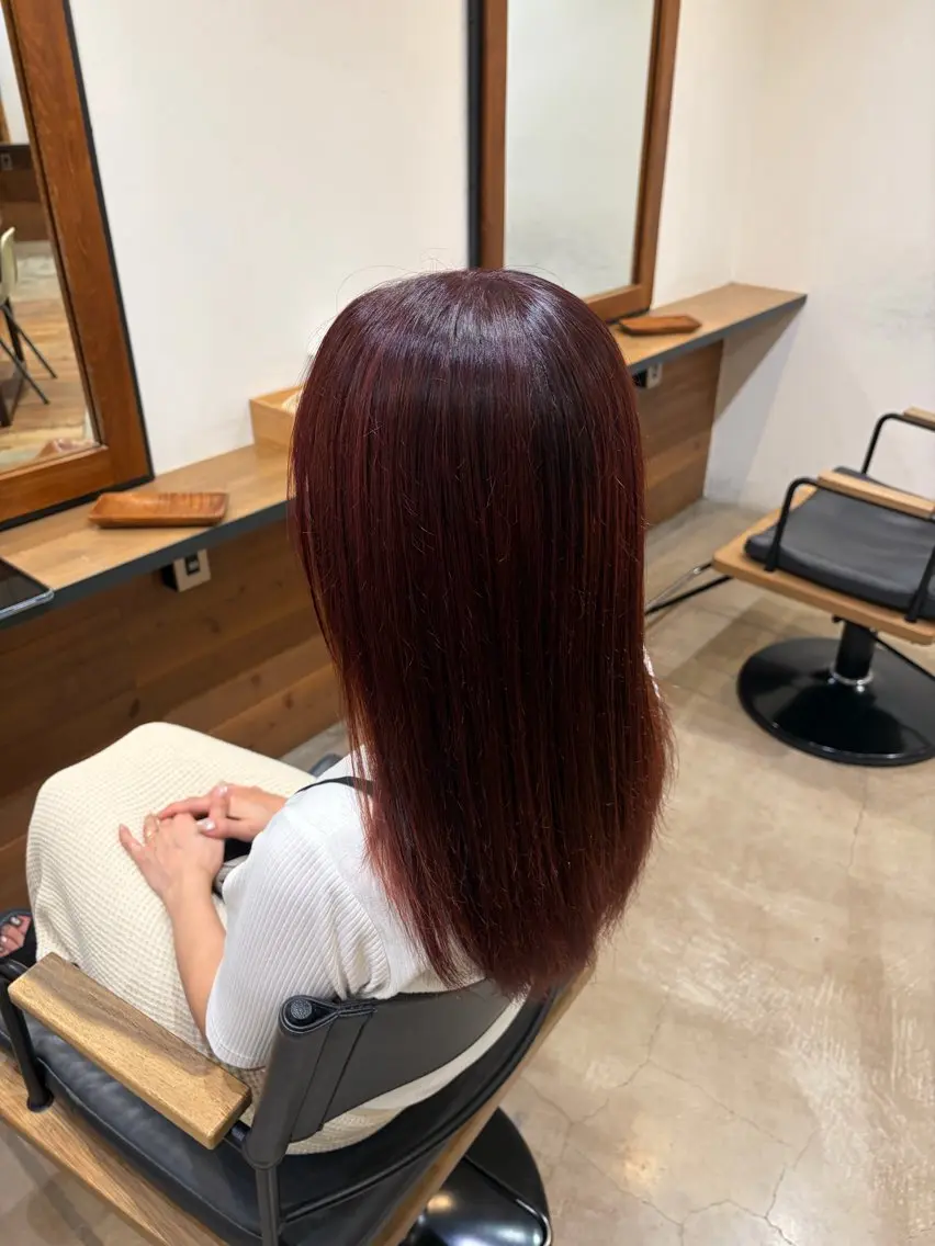セミロング ヘアカラー 大原一太/岡谷/ モデルさん募集中のヘアスタイル