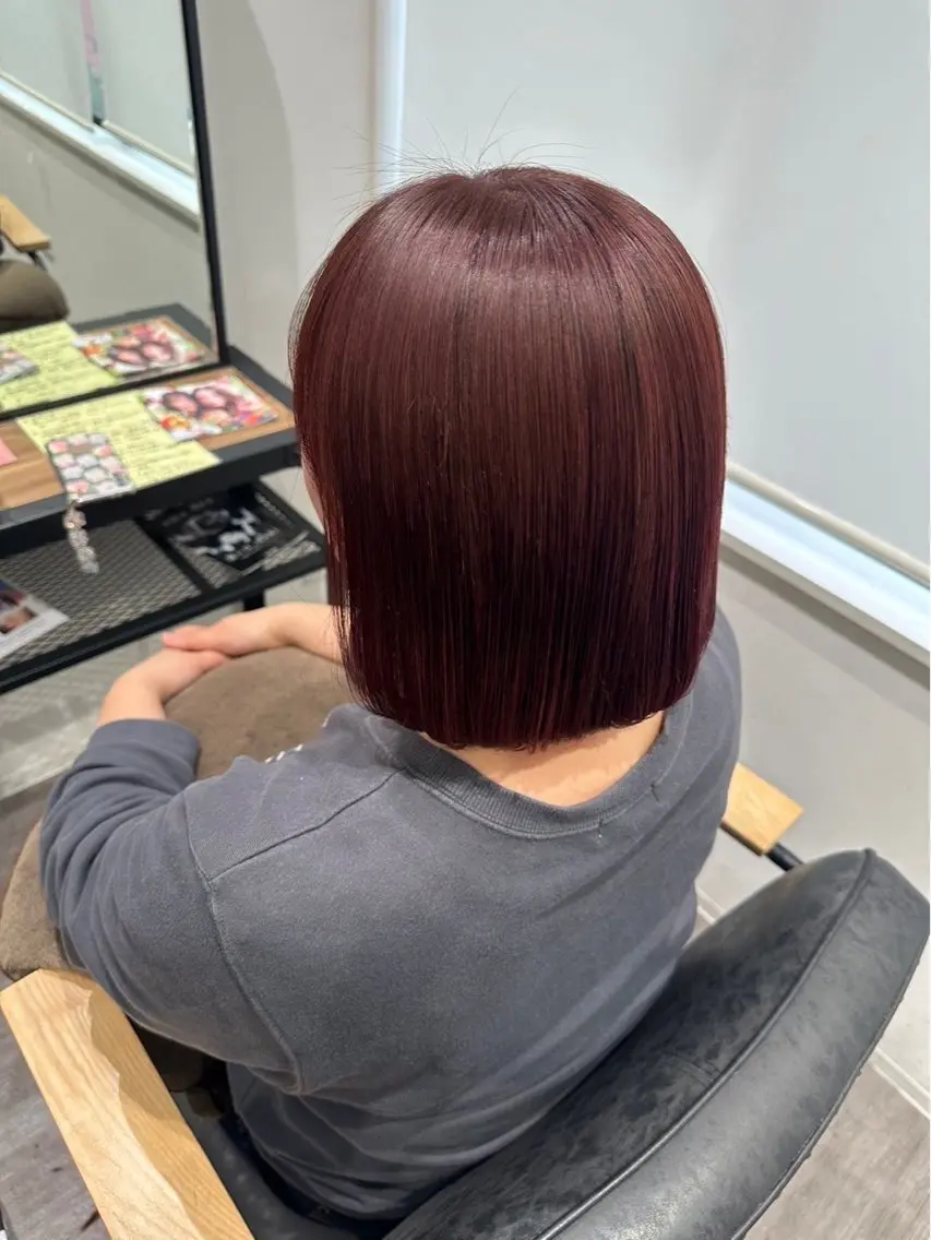 ショート カラー ボブ cocotte🫧 kotomiのヘアスタイル