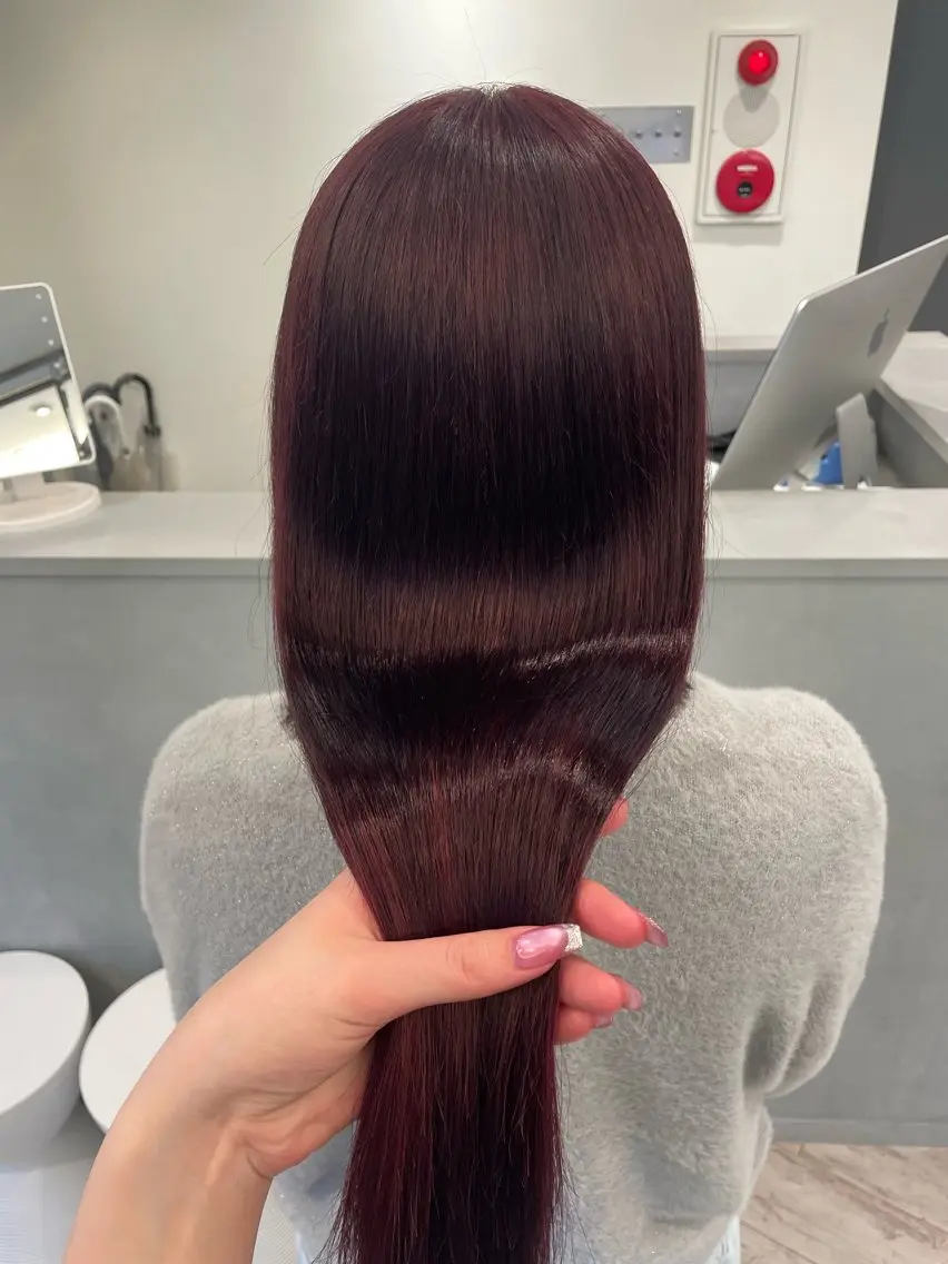 ロング カット ヘアカラー トリートメント ♡似合わせハイトーン ♡maiのヘアスタイル