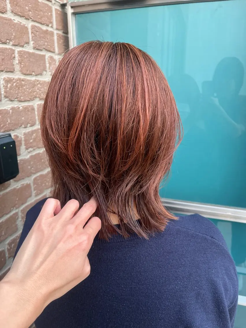 ショート カラー 久木原 ゆりのヘアスタイル