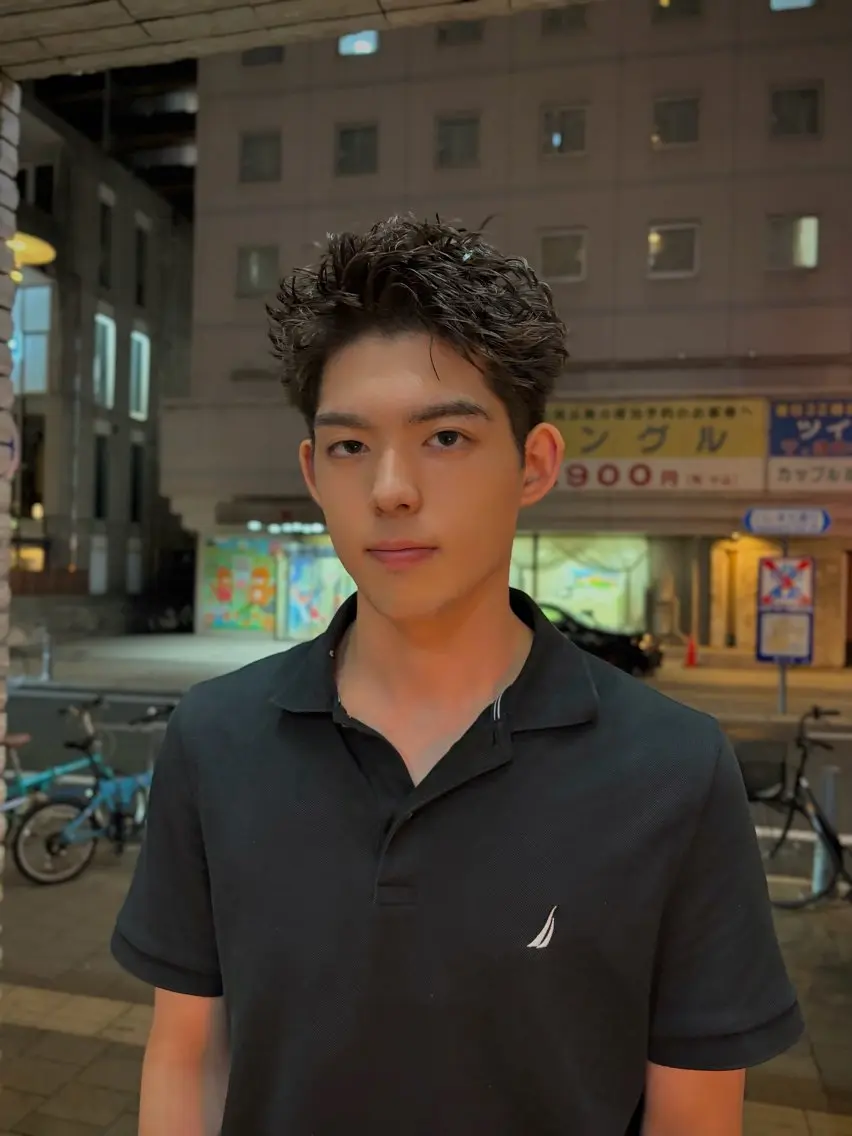 パーマ メンズ メンズパーマ カット パーマ UMM daichi メンズパーマのヘアスタイル