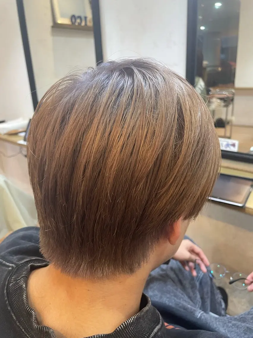 【メンズ限定】カット+ダブルカラーの写真
