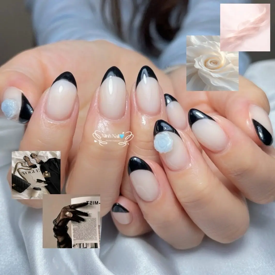 ネイル チークネイル 桜ネイル 長さ出し フットネイル ジェルネイル ハンドネイル XIINH NAIL SALONのネイルデザイン