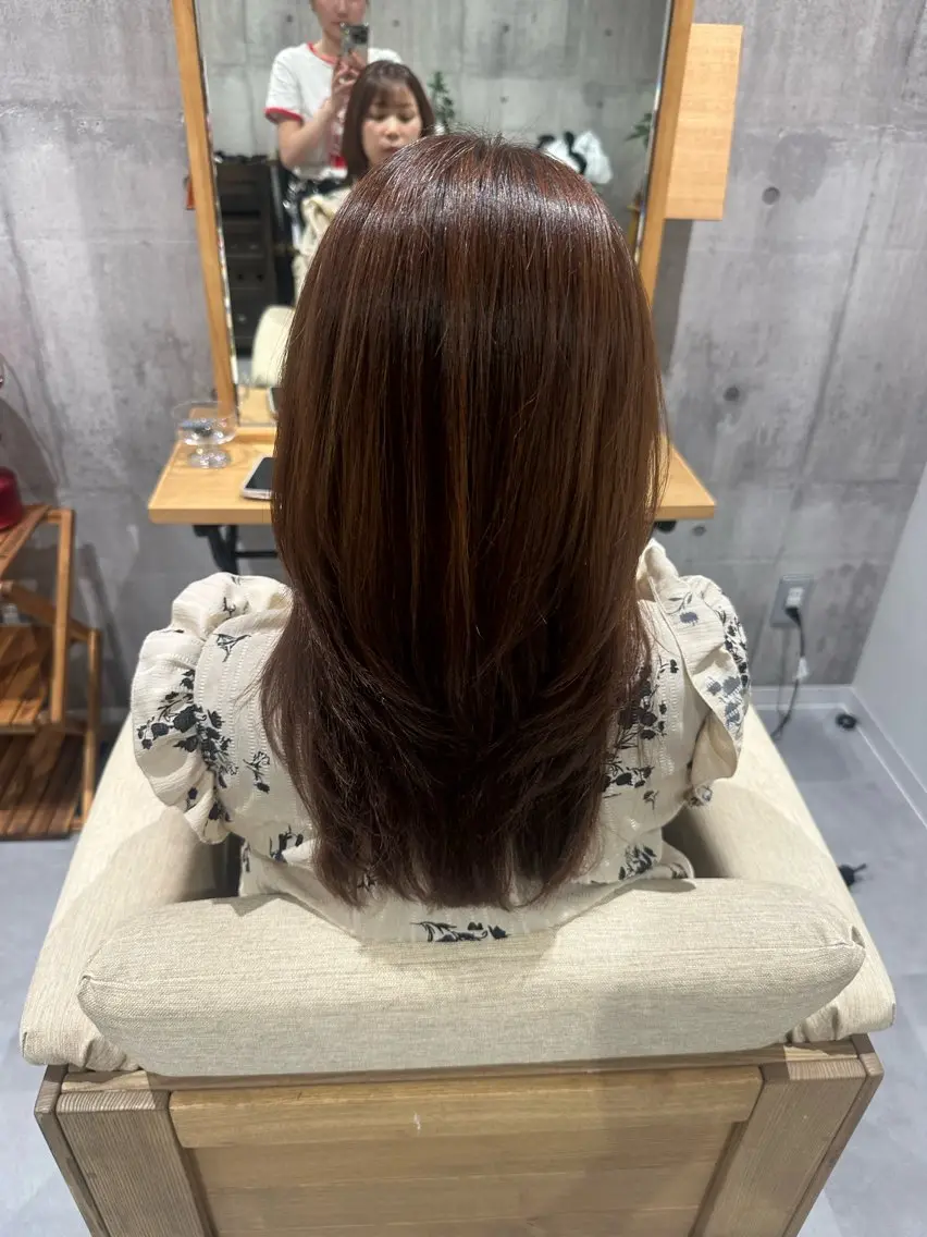 ロング SUItoFU kinaのヘアスタイル