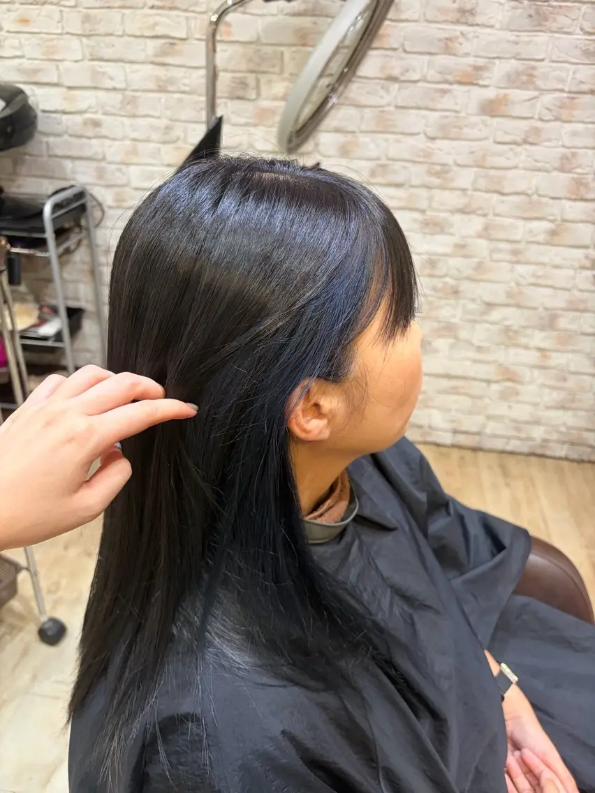 セミロング カラー 💛透明感カラー✩⡱ nanakoのヘアスタイル