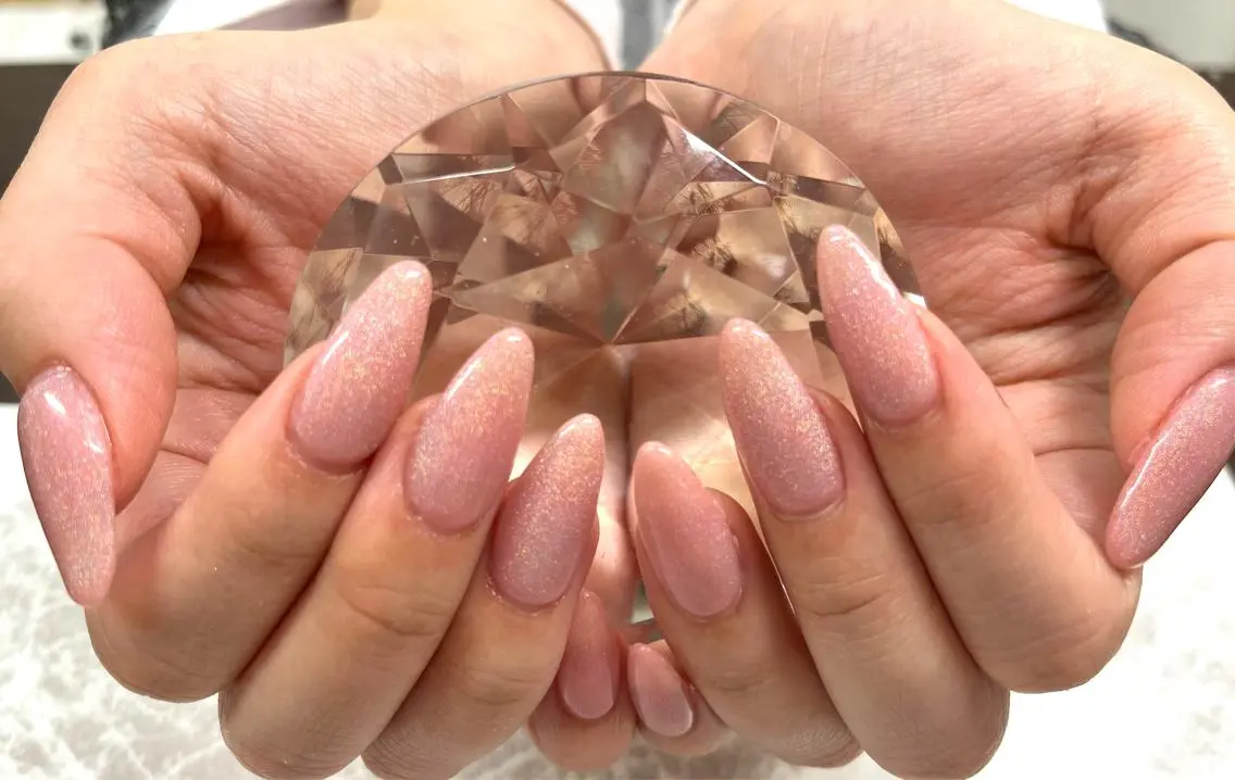 【シンプル】マグネット/フラッシュnailの写真