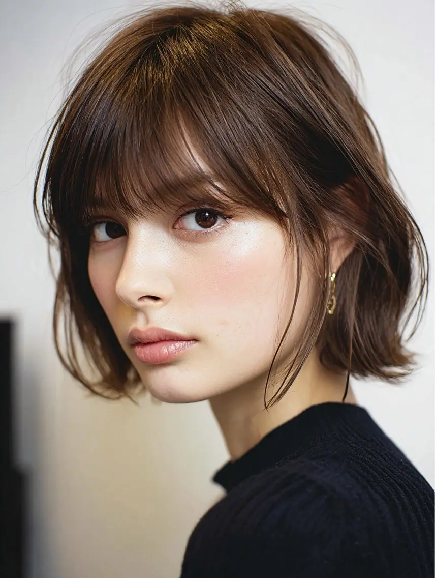 ロング パーマ 縮毛矯正 韓国×艶ハイトーンが かわいい✨️リオ🍒のヘアスタイル