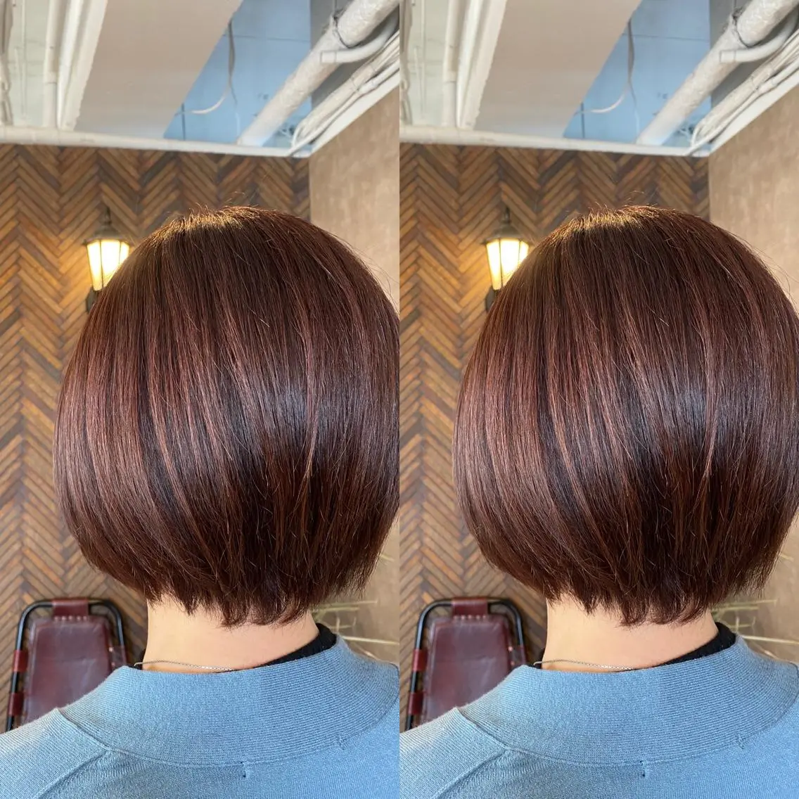 ショート カラー tocca 💜石田愛結💜のヘアスタイル