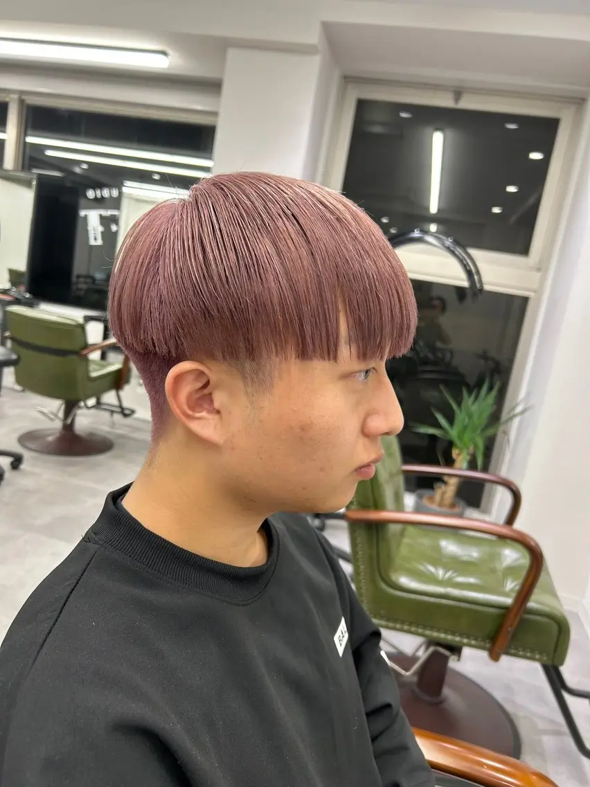 ショート カラー ラベンダーカラー ピンクカラー ピンクラベンダー カット ヘアカラー SHAFT Ieiriのヘアスタイル