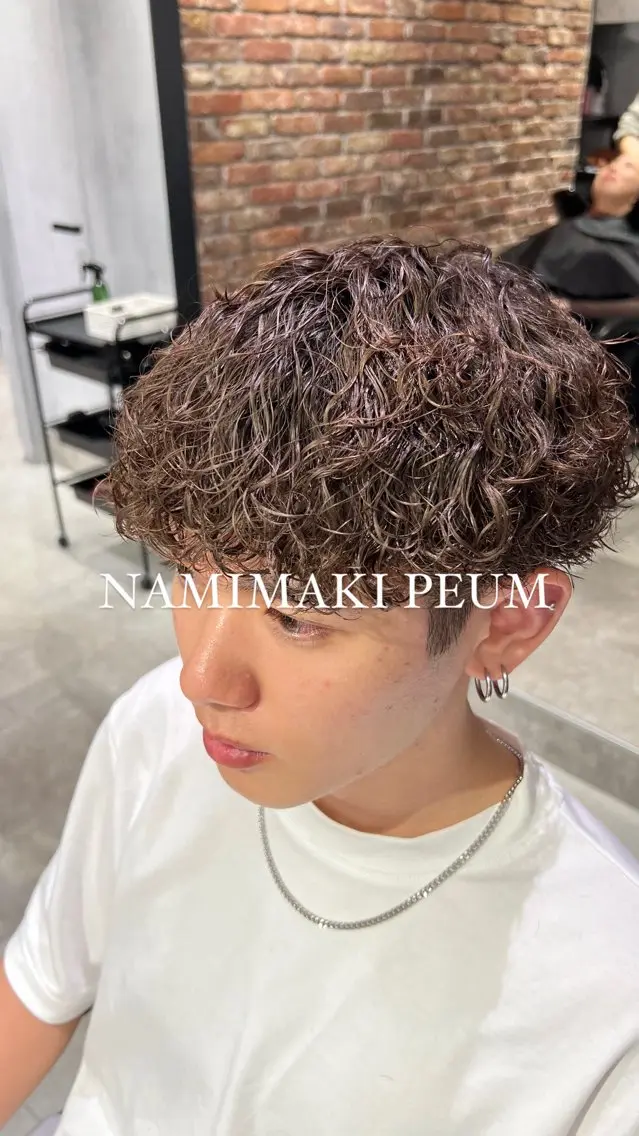 ショート カット パーマ メンズパーマ/縮毛 超特化/tomokiのヘアスタイル