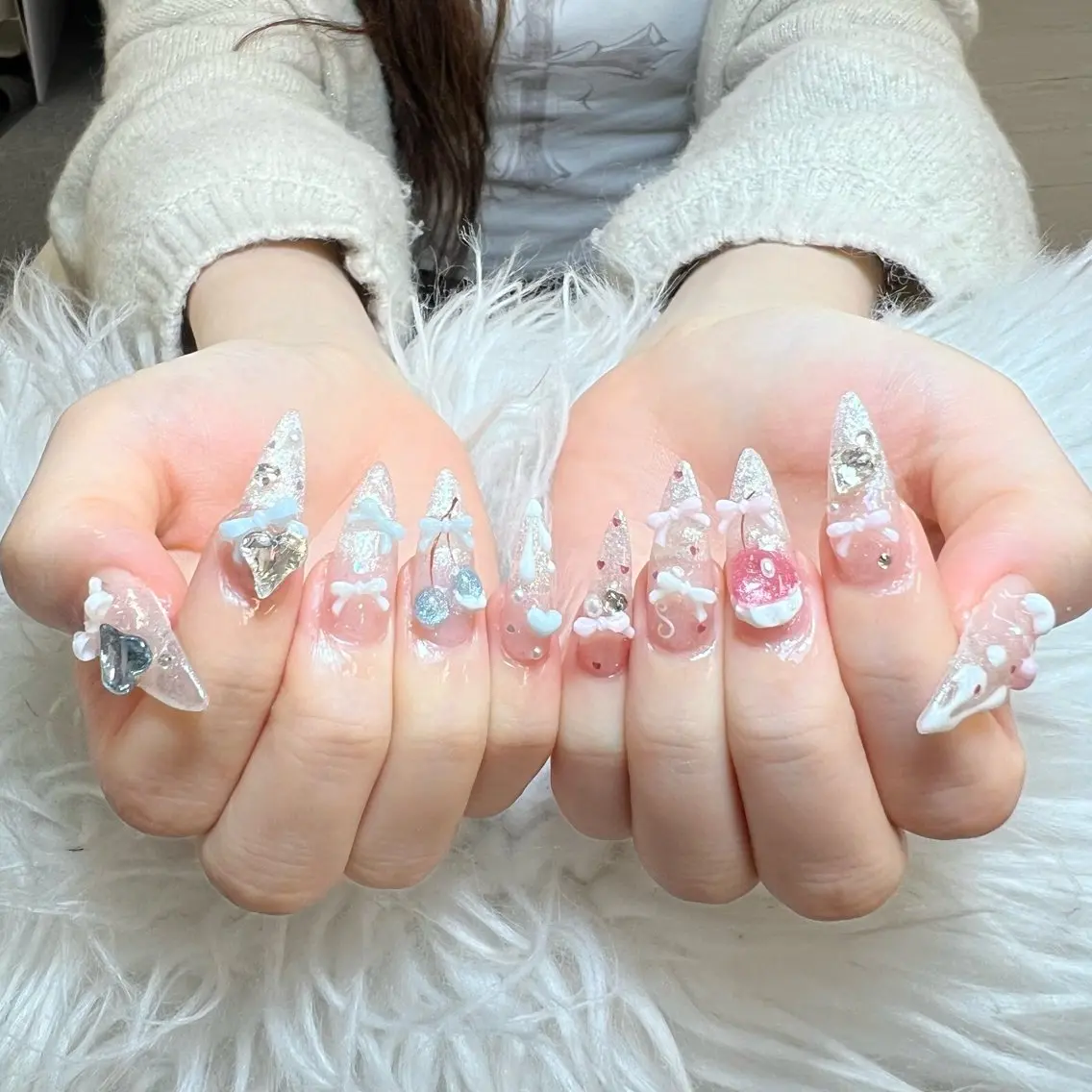 ネイル ハンドネイル ANH NAIL ゴテゴテ専門店💎のネイルデザイン