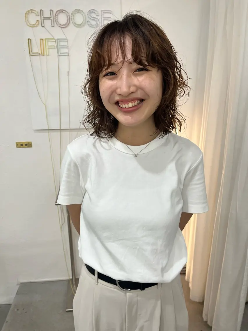 【ご新規様】カット+パーマ+トリートメントの写真