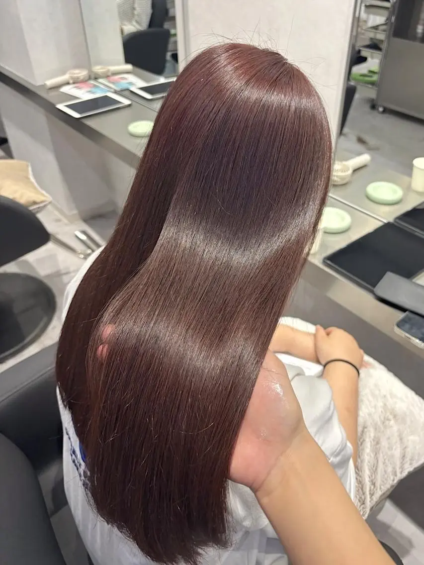 カット艶カラー+AMASIAインピタリ 3STEPトリートメントの写真