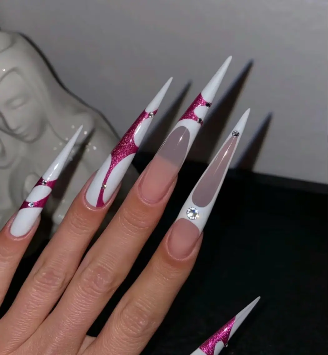 ネイル ハンドネイル M 🌷Nail 長さだし専門店のネイルデザイン