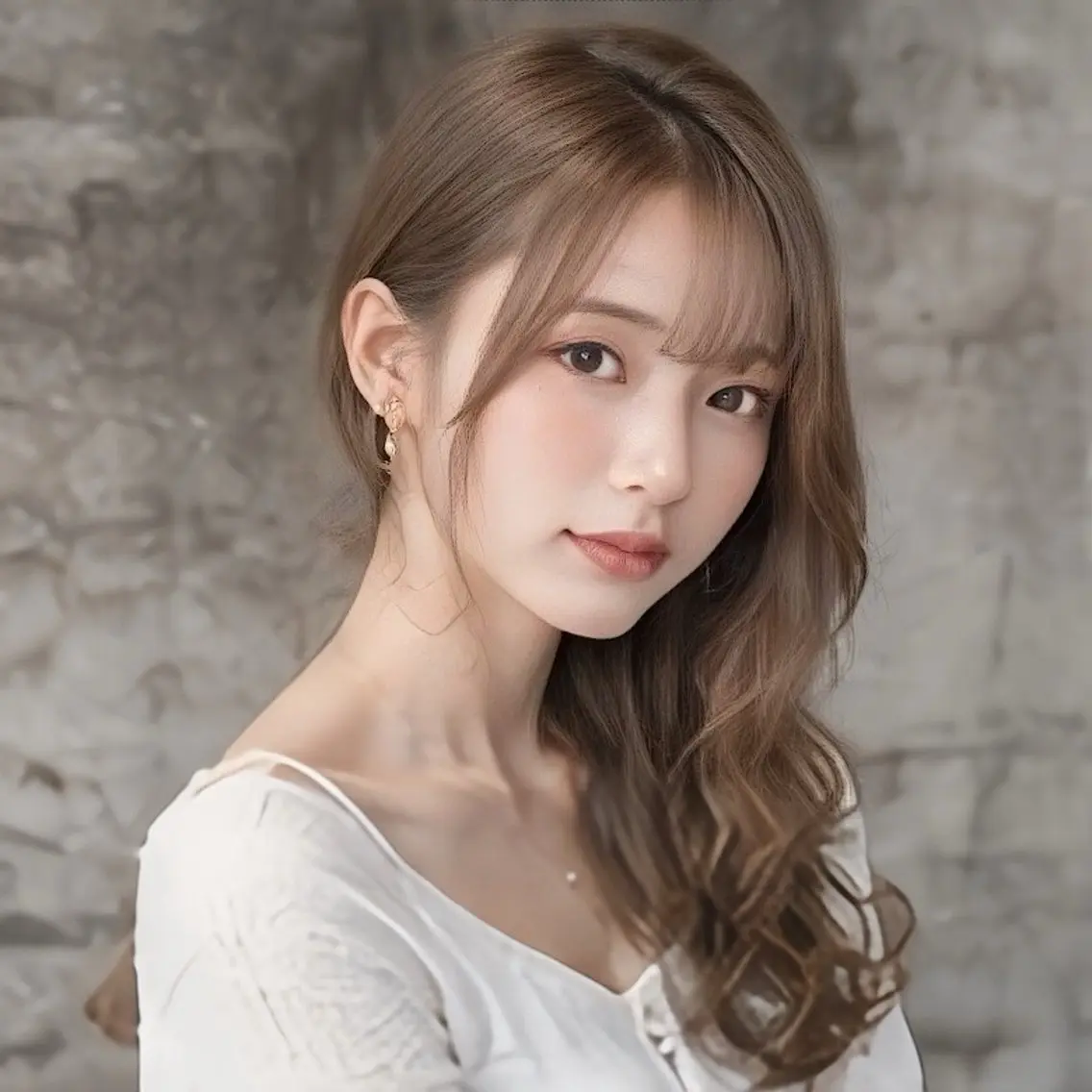 ロング カラー カット ヘアカラー トリートメント 縮毛矯正/レイヤー/ 前髪カット/おばかんのヘアスタイル