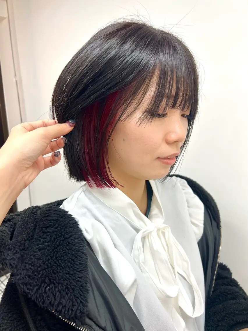 ショート 奥田 葵のヘアスタイル