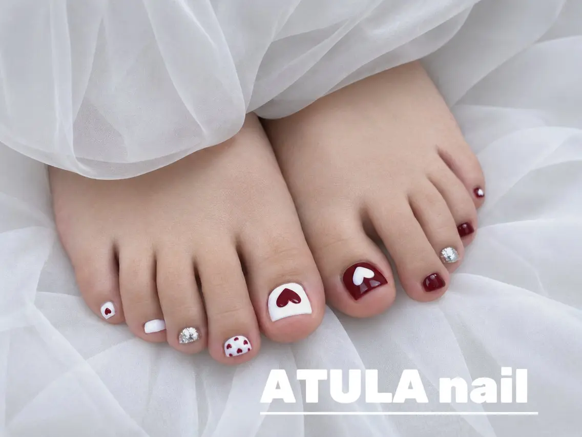 ネイル フットネイル ATULA nailのネイルデザイン