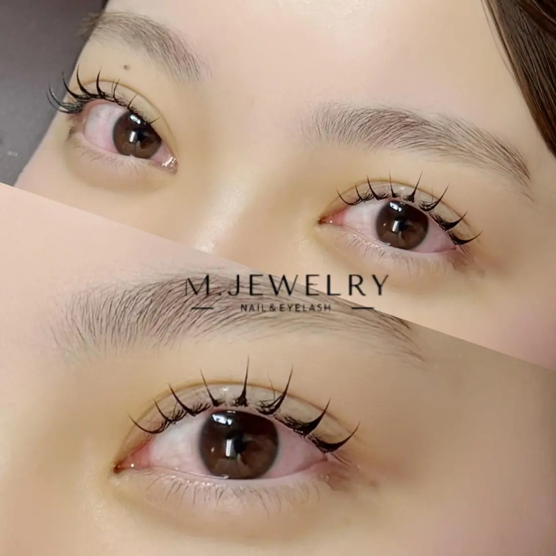 マツエク・マツパ M.JEWELRY eye★のマツエク・マツパデザイン