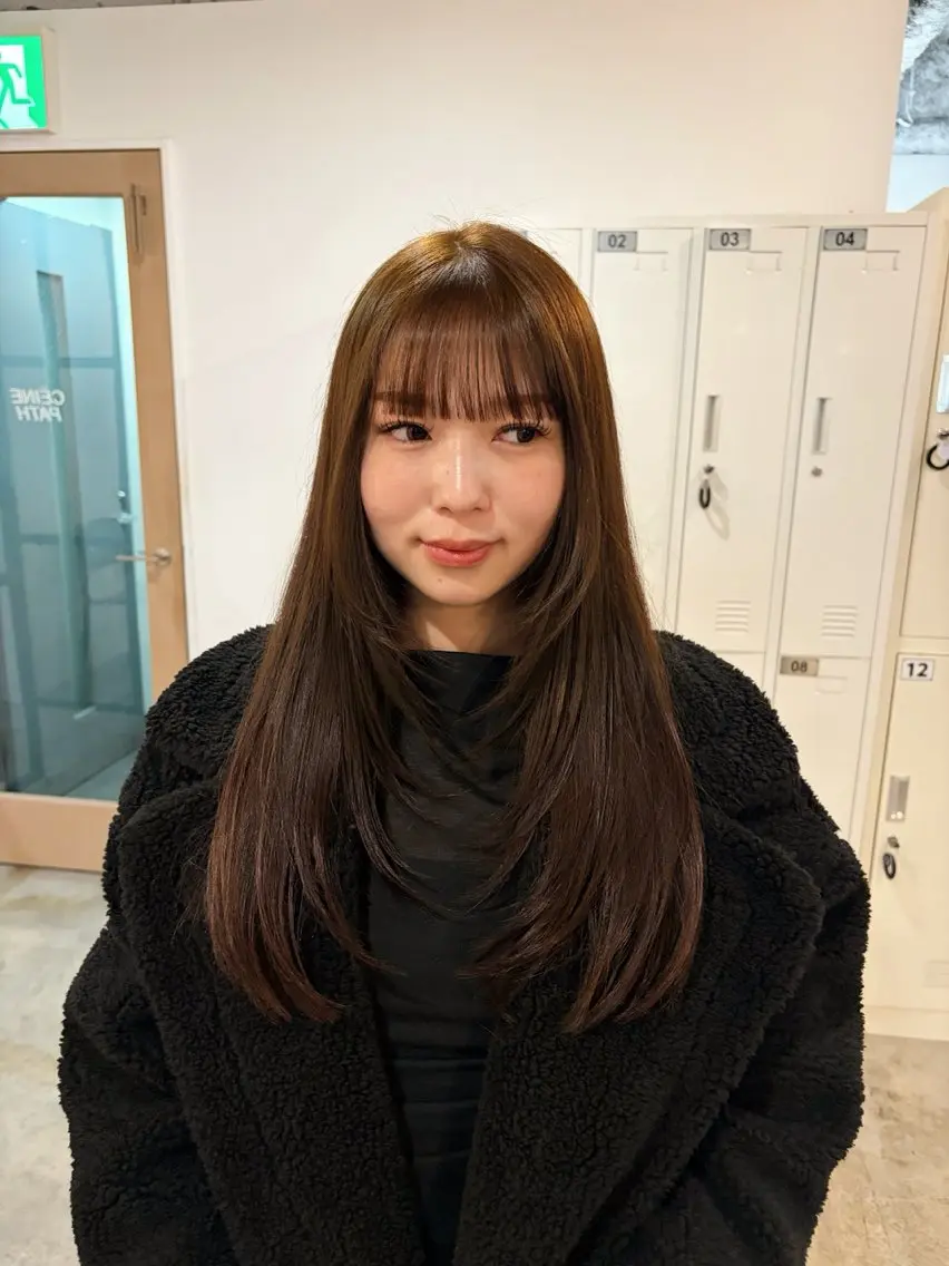 ロング ヘアカラー 🧣misaki 🧣のヘアスタイル